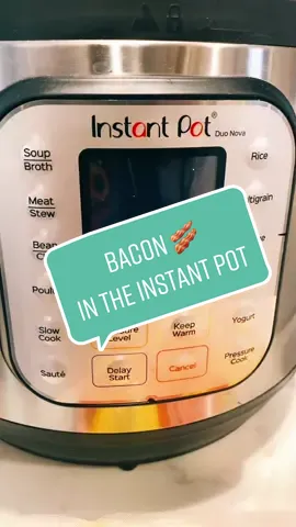 🥓 in the @Instant Pot #instantpot #instantpotrecipes #bacon #CookingHacks #hack #baconhack #mealprep #instantpothack #instantpotcooking