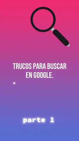 #googletricks  #google #buscadores #seo #buscador #SabiasQue #internet