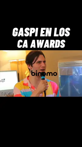 Gaspi En Los CA Awards #gaspi #gaspipd #coscu #coscuarmy #caawards2021 #caawards #boooenas #binomooo