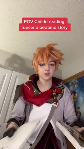 A fellow Fatui follower 😌 #tartaglia #GenshinImpact #childegenshinimpact #genshin #tartagliacosplay #genshincosplay