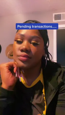 I hate pending transactions…..they getcha every time! 😤 #YerAWizard