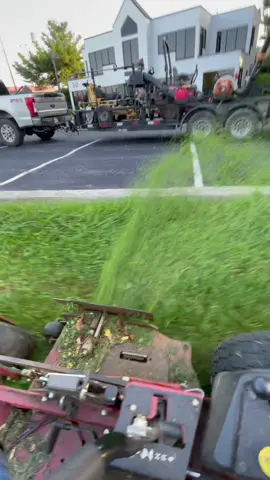 Accidentally got some in the mulch bed at the end 🙄🤦‍♀️ #satisfying #powerchute #grass #EveryKiss