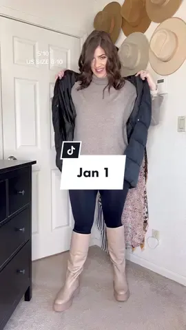 OOTD day 1 #2022 #midsizefashion #midsize #outfits #OOTD #winteroutfit #winterfit