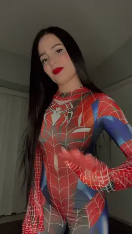 Cuanto del 1 al 10 a mi disfraz? #spidergirl 🕷❤️