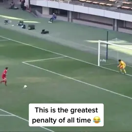 He really did that 😂 #Soccer #penalty #penaltykick #topbins #futbol