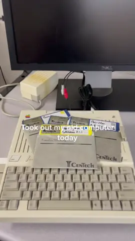 Took out an old friend. #appleII #macintosh #navajo #nativetiktok #techtok #fyp #foryoupage