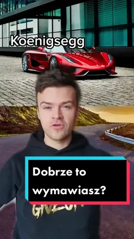 Dobrze to wymawiasz? 😬 #motoryzacja #moto #ciekawostka