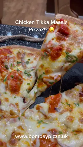 The CTM (chicken tikka masala pizza) only available at Bombay Pizza!!#wallington #sutton #croydon #purley #carshalton #pizza #foodporn
