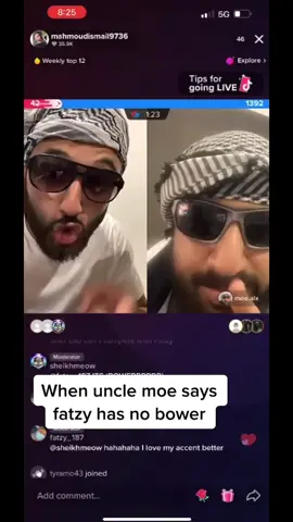 What a fatzy @fatzy_187 everyone go follow her !!! @moe.alx #fyp #live #ranking #uncle #rocket #bigbattle