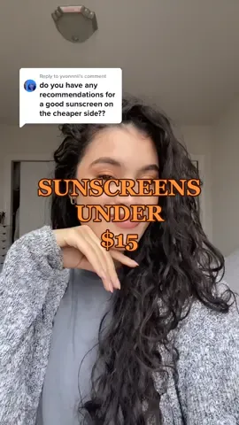 Reply to @yvonnnii  sunscreens under $15. Tried, tested, and love! #affordablesunscreen #skincareunder20 #sunscreenislife #affordableskincaretips