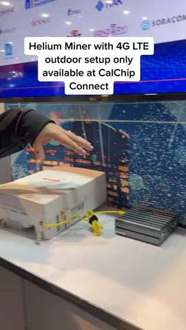 A better way to mine without using GPUs or much electricity, this Helium miner for IoT and now 4G LTE available at #CalChipConnect @#ces #mining #hnt #helium #heliumnetwork