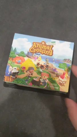 Look what my coworker gave me! #animalcrossingcalender #animalcrossingnewhorizons #animalcrossing #nintendo