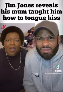 My mothers reaction when Jim Jones told the world his mother taught him how to tongue kiss… on her! 🤦🏾‍♂️#incest #jimjonescapo # #jimjones #dipset