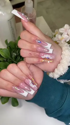Birthday nails 💗 #nailtech #acrylicnails #aznailtech #fyp #foryoupage #fypシ #nails #viral #arizona #nailinspo