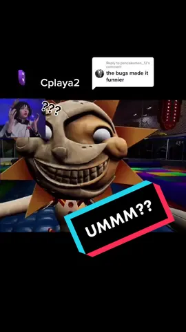 Reply to @pancakeman_12  WHY DID HE FREEZE LIKE THAT OMG- #cplaya2 #securitybreachfnaf #twitchstreamer #fnafclips #securitybreach #moondrop  #sundrop