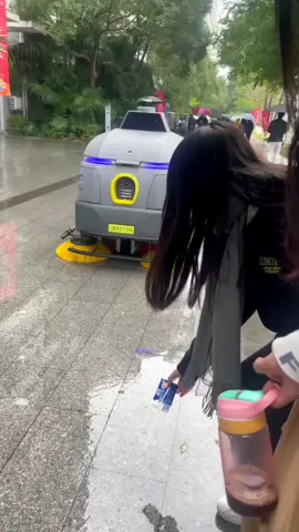 Cleaning the streets