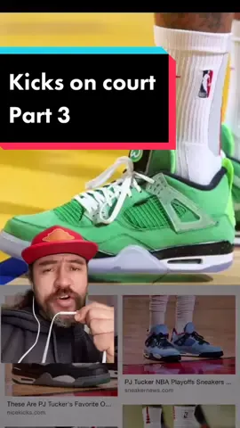 He’s got more shoes than points #sneakers #pjtucker #NBA #sneakercontent #sneakerhead #kicks #nikes #fyp #jordans #jordan4s