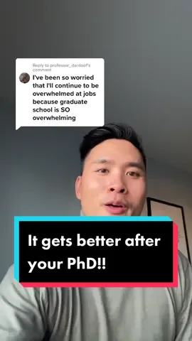 Reply to @professor_dardoof  it gets better!! Hang in there! #phd #gradschool #doctoralstudent #doctorate #dissertation #STEMTok