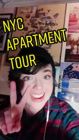 #stitch with @axelwebber LETS BE FRIENDS MY DUDE #nyc #nycapartment #nycshoebox #nycrealestate #musicaltheater #smallestapartment