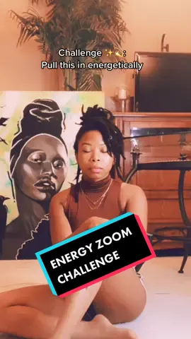 @supremehealer Try her challenge 🥰✨ Yes I painted that painting ♥️ #spiritualtiktok #energyzoom #pinchzoom #fyp #foryou #artistsoftiktok