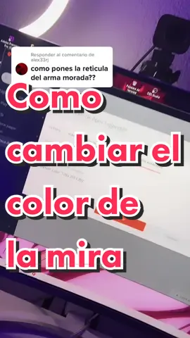 Responder a @alex33rj  COMO CAMBIAR LA MIRA EN APEX 💜 #apexlegends #apexlegendsclips #GamerGirl #fyp #trending #chicagamer #miraapex #reticleapex