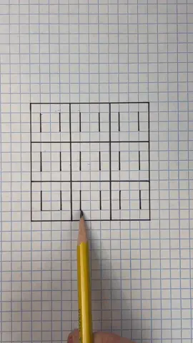 Simple and satisfying 3-D geometric drawing #art #artist #easyart #artoftheday #pokegemzart #fyp