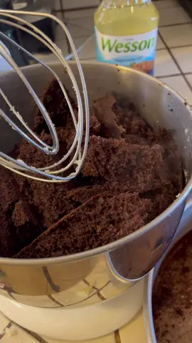 Cake pop dough ✨ #baking #chocolate #cakepop