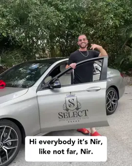 Nir, the know-it-all Israeli, knows who to go to in South Florida to rent a car. DM @ Select Auto Lease on Instagram for your next ride. #NirNotFar #NirKnowsEverything #AutoLeasing #SouthFlorida