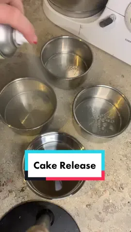 Anyone else love cake release? #caketips #bakertips #cakevideo #cakeprep #cakerelease #caketok #baker #homebaker #cakehowto #cakehacktok #watchme