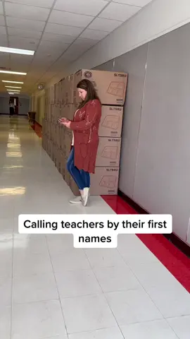 Calling teachers by their first names part 1