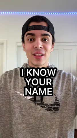 I KNOW your name! 🤯 #magician #mindreading #viral #foryoupage