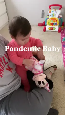 No personal space for mommy lol #pandemicbaby #MomsofTikTok #babytok