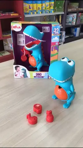 Dino Papa Tudo - Elka ‐ https://bigcerebro.com.br/dino-papa-tudo-elka #BRINQUEDO #brinquedoseducativos #diversao #bigcerebro