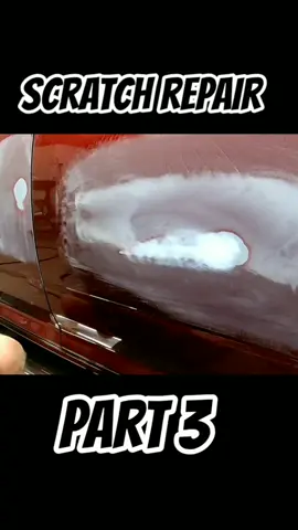 scratch repair part 3 . full video Garage Noise YouTube link in bio!#car #autopaint #cartok #carrepair #DIY #foryou #howto #autobody #auto #autorepair