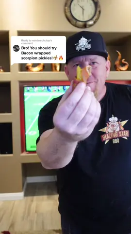 Reply to @nombrechutup  You really need to try this! #baconwrappedpickles #bacon #pickles #blazingstarbbq #trend