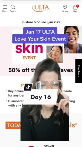 This sale finally for me on the dermaflash #dermaflash #ulta #skincare #beauty