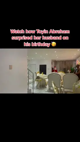 Fun fact: Timi Dakolo is one of her husband’s favourite singers 🥺😊😊 #toyinabraham #pulsecelebs #pulsenigeria #birthdaysurprise #timidakolo