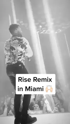 Performed the @Sam Feldt remix of Rise at @livmiami and it felt CLASS! X #livmiami #newmusic #remix #calumscott