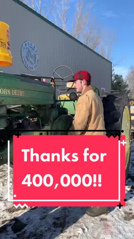 I appreciate all of you for your support, let’s help grow Antique Tractor Pulling! #tractor #follower #400k #howoldareyou