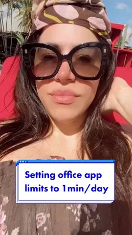 Just figured out how you stop yourself from answering emails on vacation and it. Is. Werking. #outofoffice #burnoutprevention #screenlimit