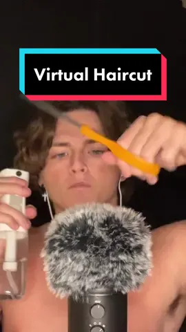 Giving you a haircut #asmr #relaxing #asmrsounds #asmrhaircut