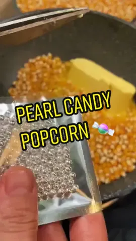Pearl candy - popcorn 🍿 #food #popcorn #tiktokfood #party #foryou #DIY