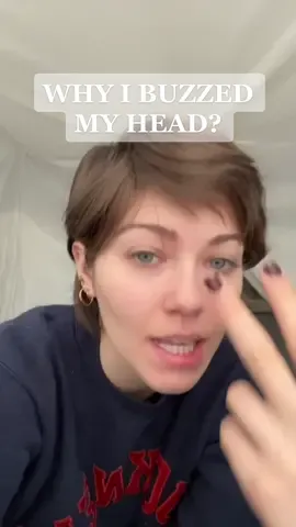 Reply to @kuya_thomas  if youve been thinking about buzzing your head this is your sign #buzzcut #buzzcutgirl #shorthairstyles #pixiecut #adhd #MentalHealth