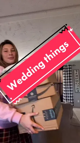 Open up wedding packages with me #fyp #wedding #ArbysDiabloDare