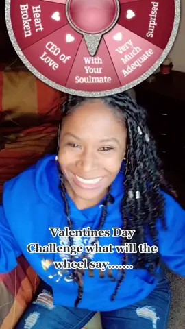 Valentines Day Challenge! What will he wheel say! #FYP #IBetterBe lol