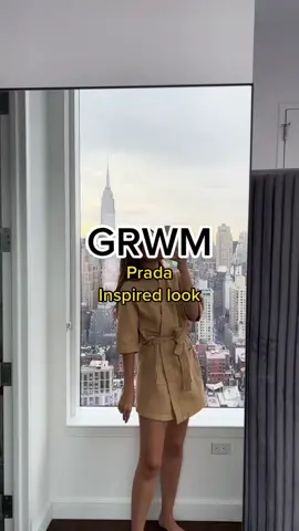 Dear Prada: we would kindly accept one of your headbands and Cleo🙃🖤 #fyp #grwm #prada #pradainspired #OOTD #nyc #fashiontiktok