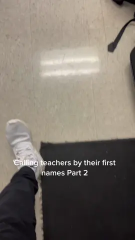 Calling teachers by their first names part 2