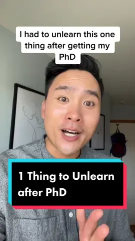 I’m working on it still to this day tbh.  #phd #academia #industry #biotech #biotechusa #gradschool #academic #awkwardnerd #careertiktok #shytok #shy
