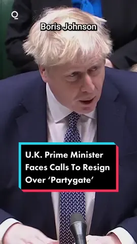#UK #PrimeMinister #BorisJohnson is fix g mounting calls to resign over #partygate — #WorldNews #politics