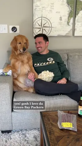 Go Pack Go #goldenretrieverlife #nfl #dog ib @aguyandagolden